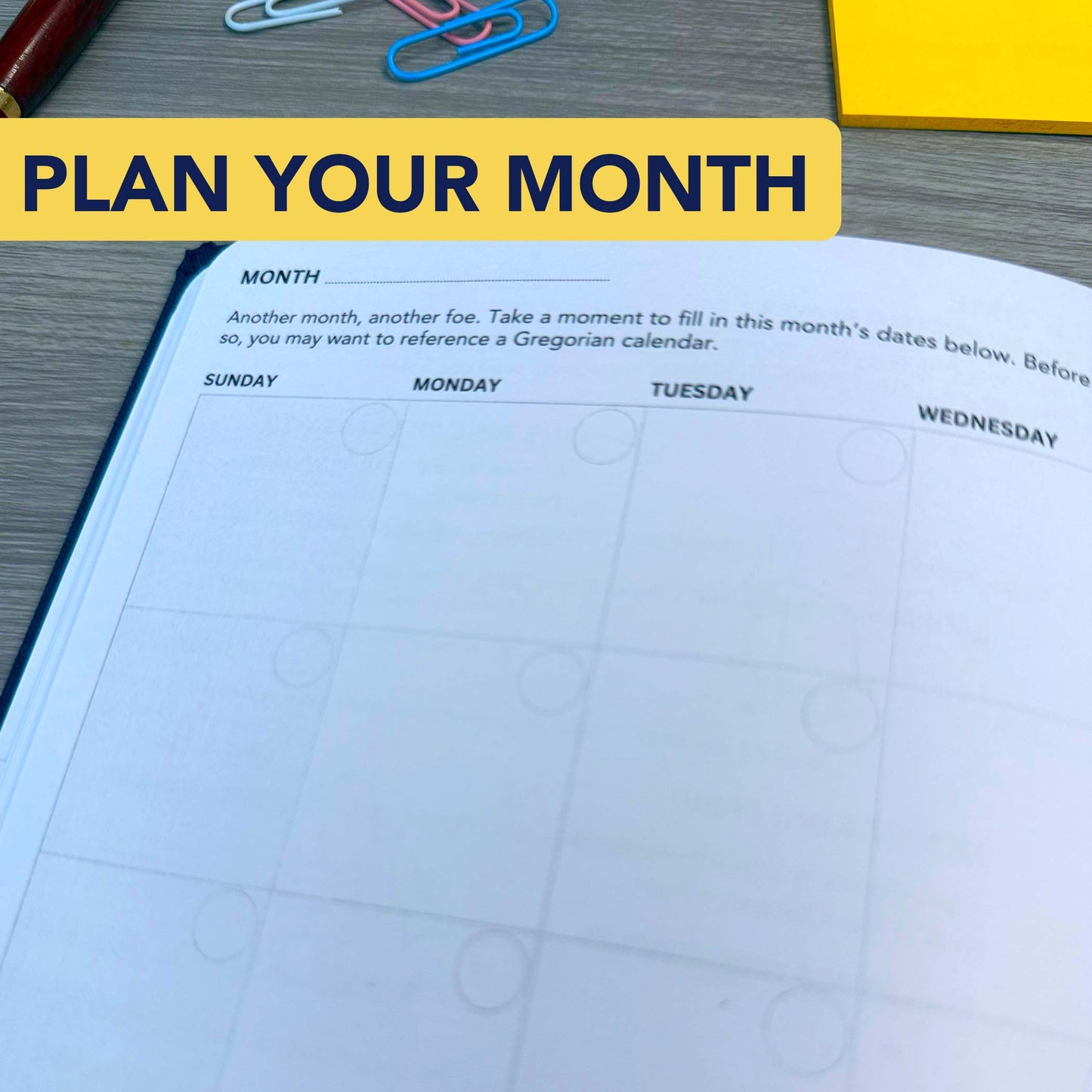 Whimsington Undated Weekly Planner