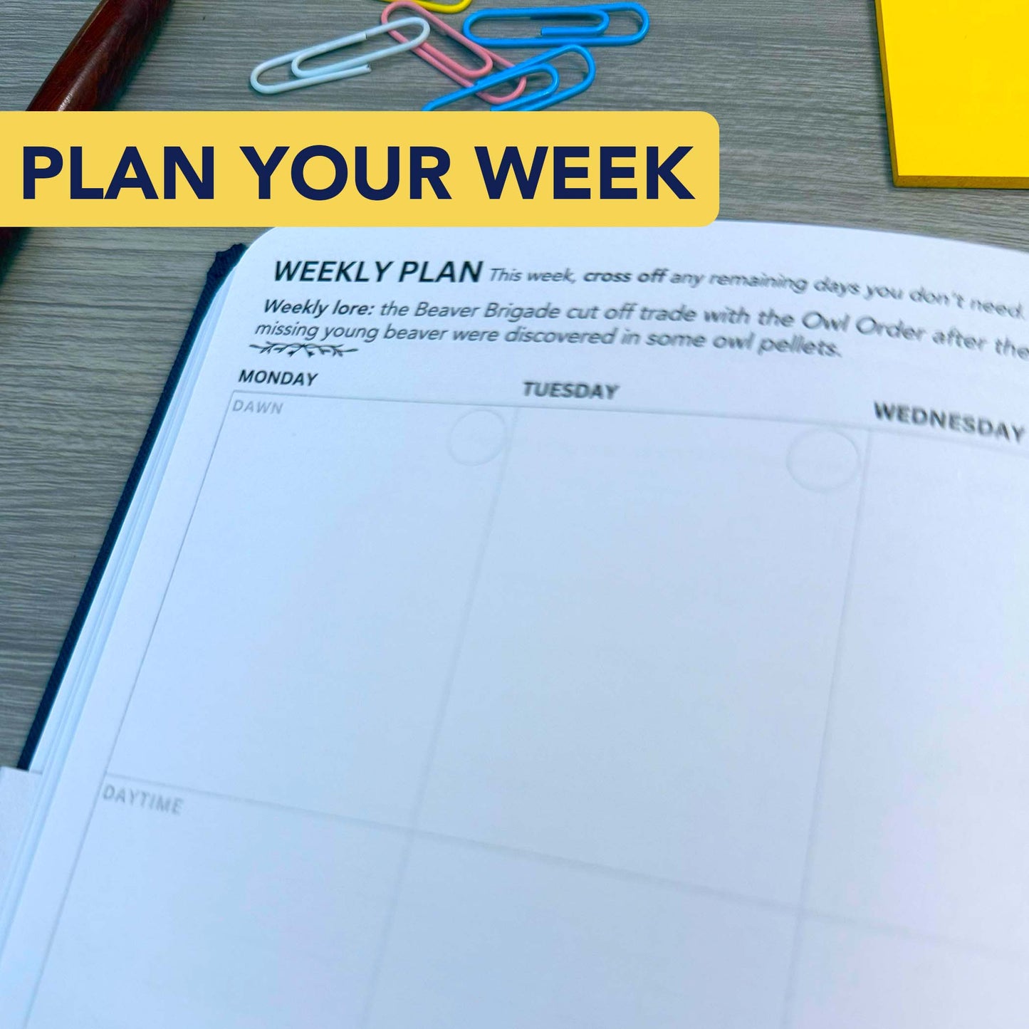 Whimsington Undated Weekly Planner